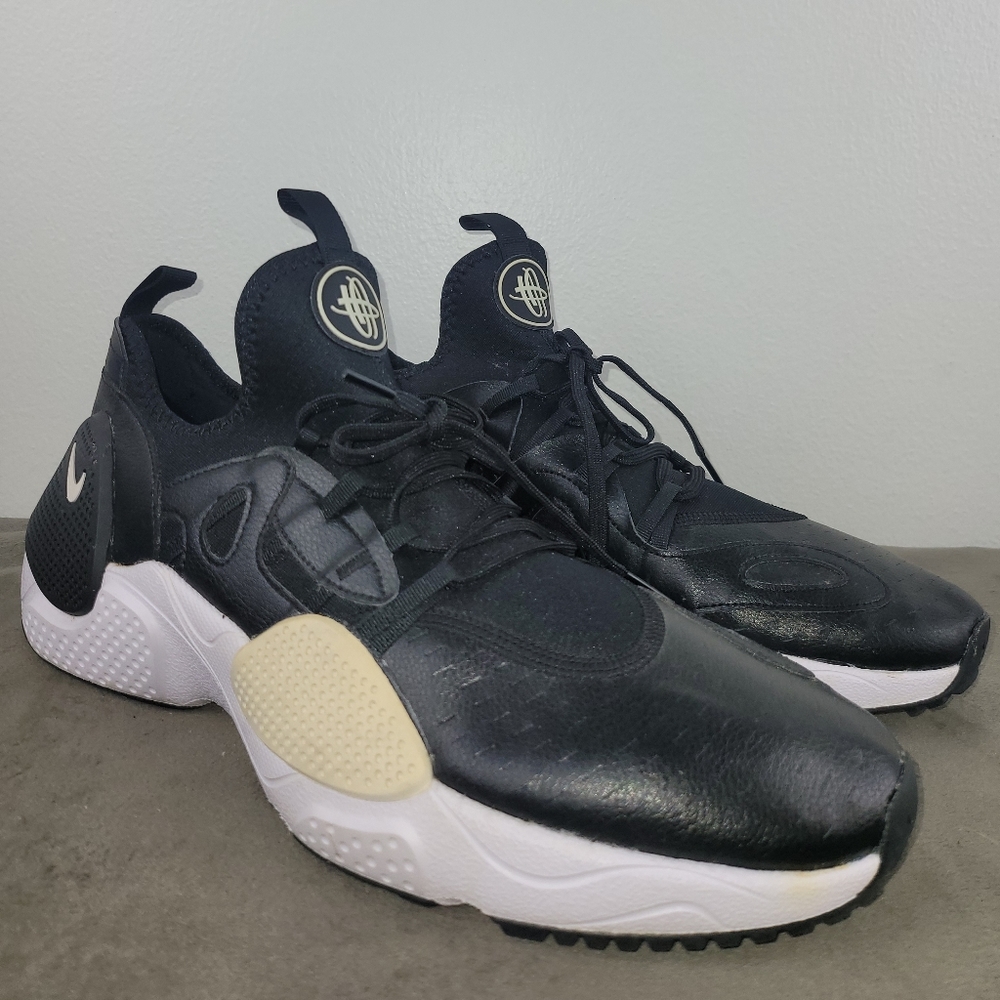 NIKE Huarache E.D.G.E. Black White AV3598-001 Shoes Men's Size 14